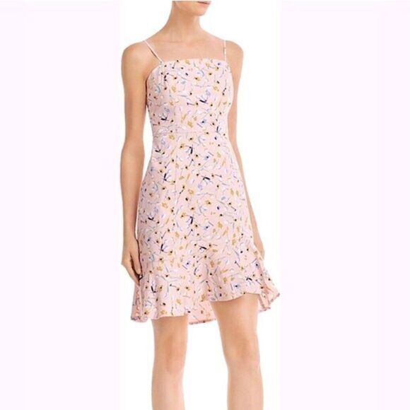 AQUA PINK MINI DRESS - Picture 1 of 8